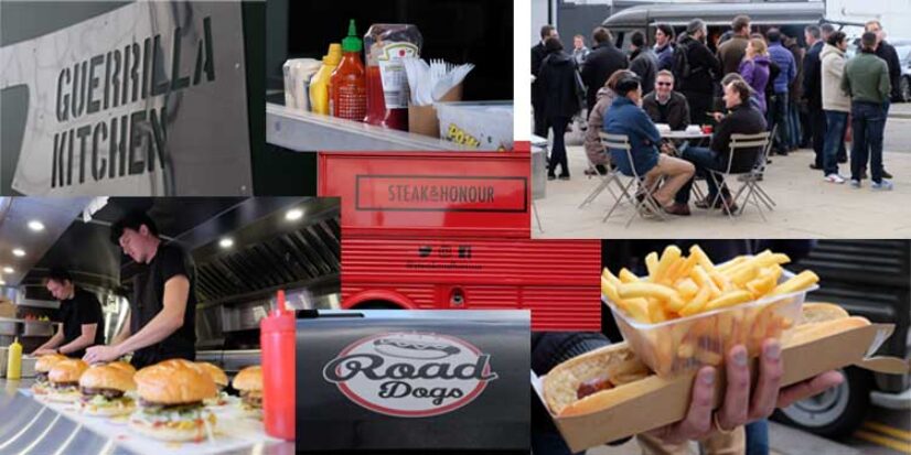 Photo montage of images from Cambridge foodPark