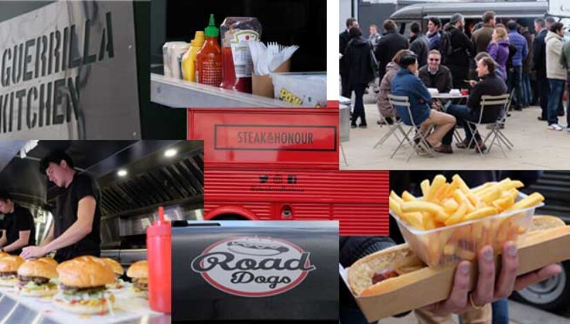 Photo montage of images from Cambridge foodPark