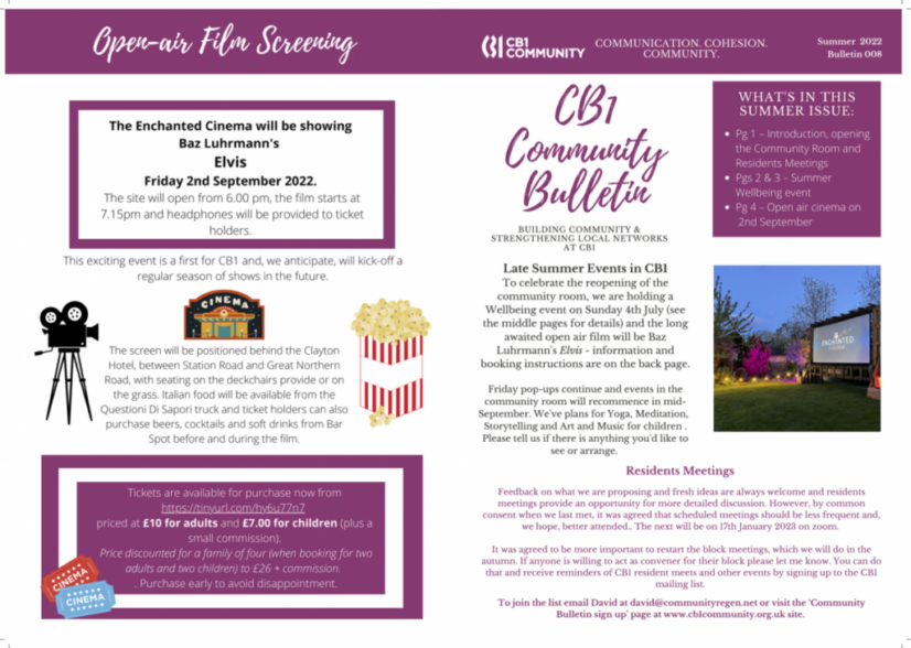CB1 Summer bulletin