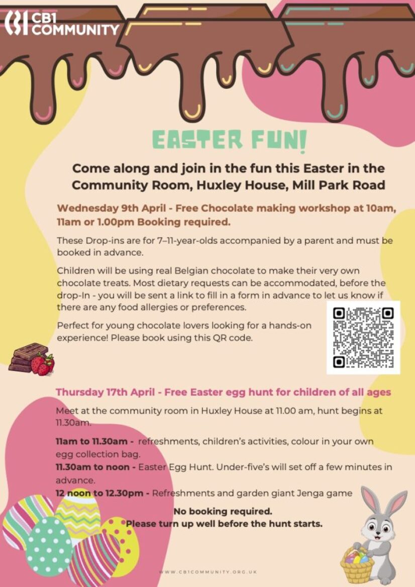 CB1 Easter Events -email