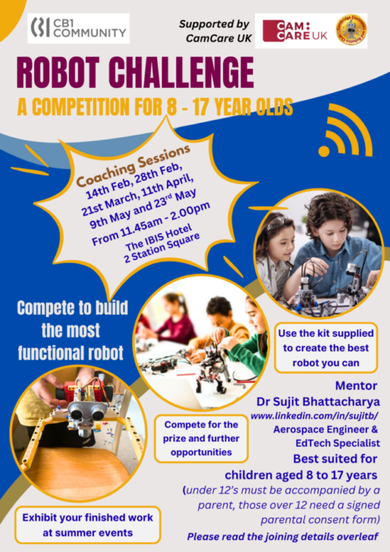 Feb 2026 Robot Challenge poster