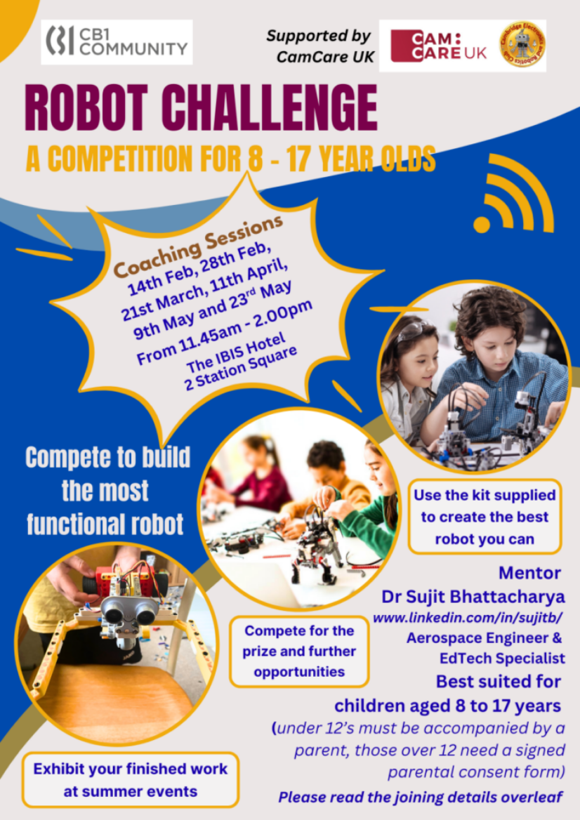 Feb 2026 Robot Challenge poster