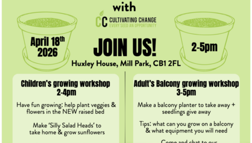 Balcony Growing Workshops email
